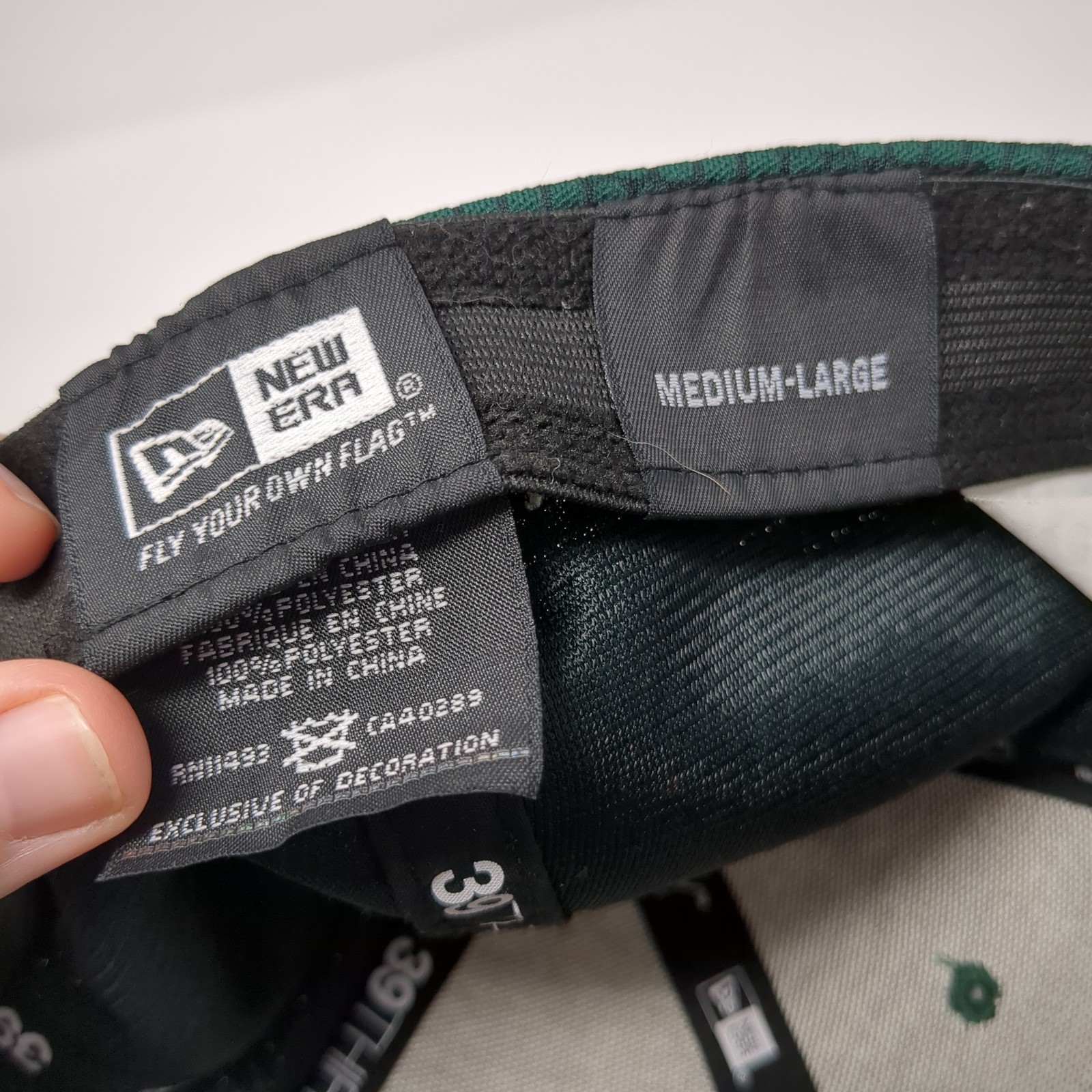 Summit Wall Systems Fitted Baseball Cap Green L E… - image 9