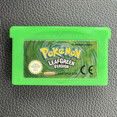 Pokemon Blattgrün GBA Nintendo Gameboy Advance Spiel nur Cartridge Cart Original