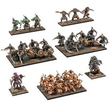 Xirkaali Battalion - Kings of War Mantic 28mm Fantasy Gnolls Starter Xirkali YHP