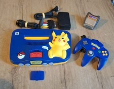 Nintendo 64 Pokémon Pikachu Édition Limitée Console PAL N64 + Expansion Pack 
