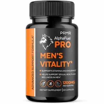 (1 Pack) AlphaFuel Pro Male Support Formula Supplement Alpha Fuel Pro 60 Caps