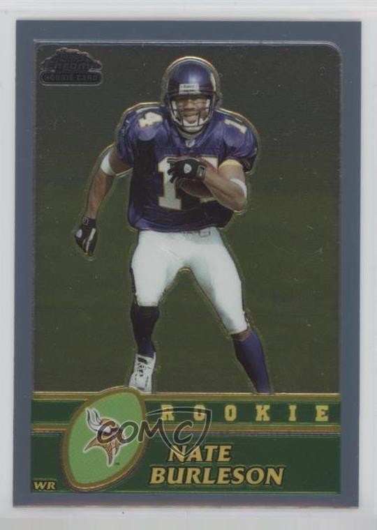 2003 Topps Chrome Rookie Nate Burleson #218 Rookie RC 3y4