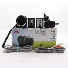 USED JVC HD Everio GZ-E100AU Digital Video Camcorder Boxed