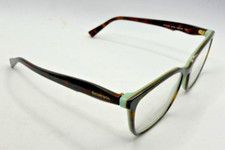 TIFFANY CO FRAMES ONLY EYEGLASSES TF2175 8134 BROWN TORTOISE / BLUE 54-16-140