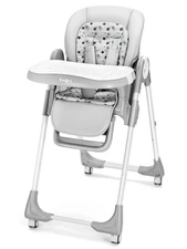 Foldable High Chair with Soft Cushion, High Chairs for Babies and Toddlers, H...