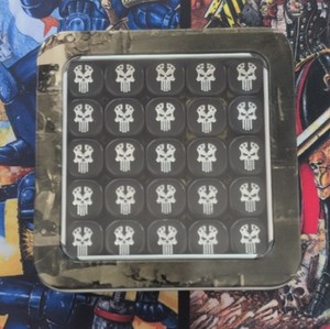 Baron of Dice Premium Wargaming Dice Set 25 Count - Iron Warriors/Iron renegades