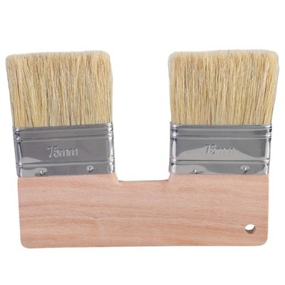 Professional Double Ended Paint Texture Brush for Acrylic Wall Art and Crafting