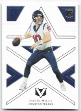 2021 Panini Chronicles #V-20 Davis Mills Vertex