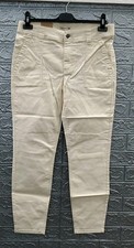 New Toad Co Earthworks Stretch Waist Ankle Pant Salt Cream Size 10