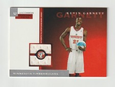 2005-06 Topps Pristine Kevin Garnett Game Worn Jersey Low SN 154/175 All-Star
