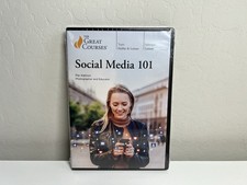 Great Courses SOCIAL MEDIA 101 (3-DVD) - Pei Ketron - Brand New, Factory Sealed