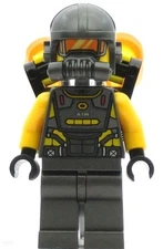 LEGO Super Heroes Minifigure AIM Agent - Jet Pack (Genuine)