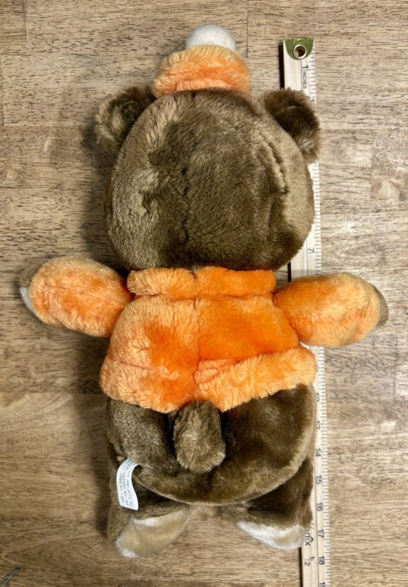 Vintage 70s A&W Root Beer ROOTY THE GREAT ROOT BEAR Plush Mascot