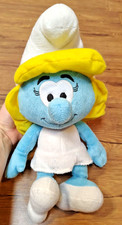 Smurf Smurfette Plush Doll 10 Inches 2010 by Nanco