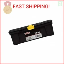 12-inch Tool Box Black/Yellow