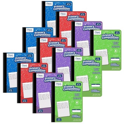 Mead Primary Composition Book, Primary Ruled Journal, Grades K-2, 7-1/2'' x 9-...