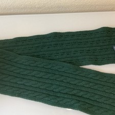 Polo By Ralph Lauren Men s Women s Wool Cable Knit Scarf 7 X 56