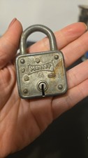 Vintage Master Lock No. 66 Padlock Made in the USA NO Key