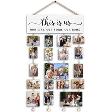 Mothers Day Gift for Mom Family Photo Frame Gifts, This Is Picture Frame Hous...