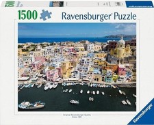 NEW Ravensburger 1500 Pieces Jigsaw Puzzle 14 Ages The Colors Of Procida