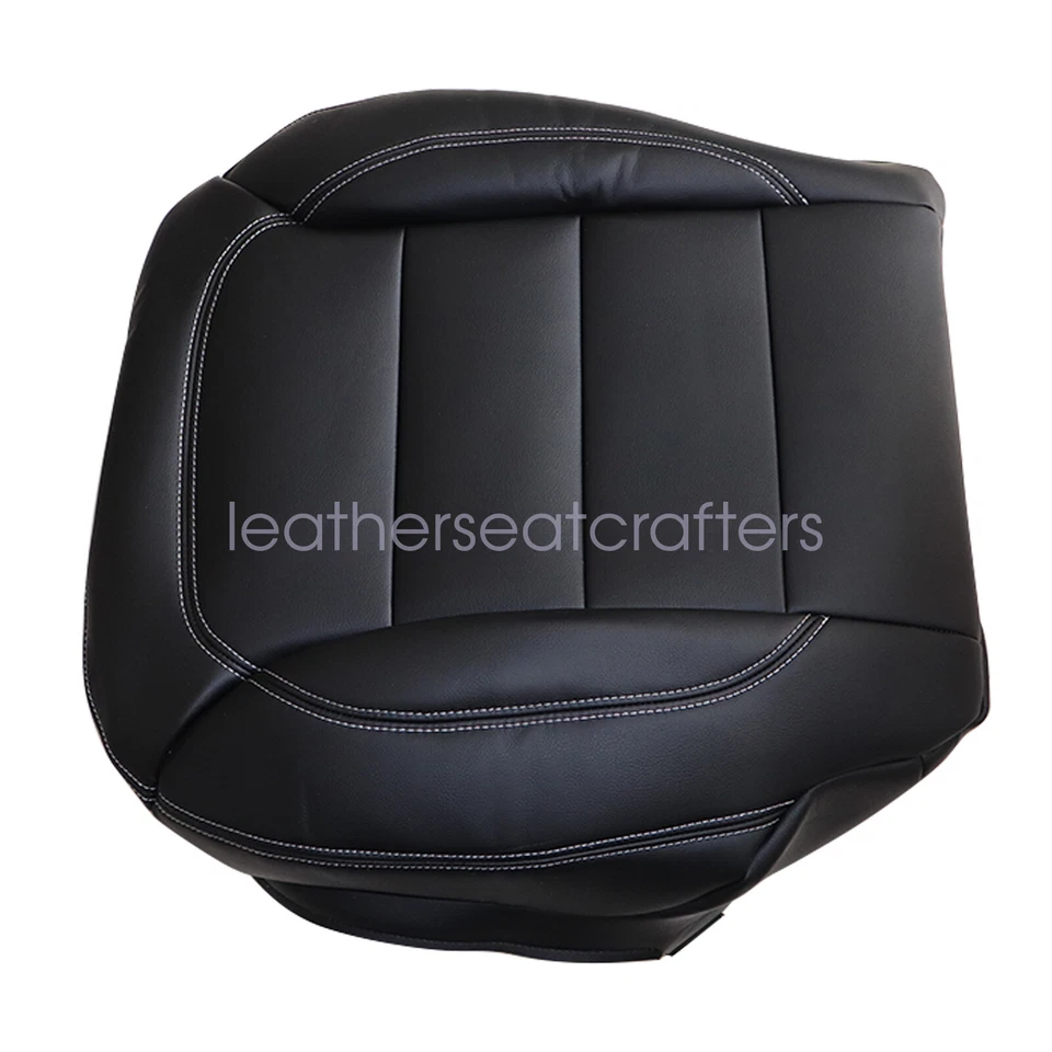 Cubierta de asiento de cuero inferior negra para Mercedes Benz ML350 2012-2015 4Matic Foto 3 de 4
