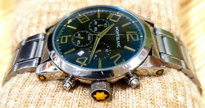 Montblanc 7050-P5086095 Chronograph Men Wristwatch Used | eBay Montblanc 7050-P5086095 Chronograph Men Wristwatch Used | eBay