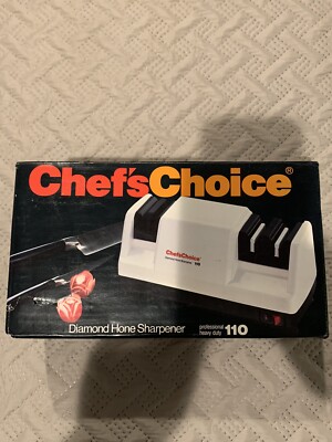 Chef's Choice Professional 110 Diamond Hone Sharpener, Manual & Original Box