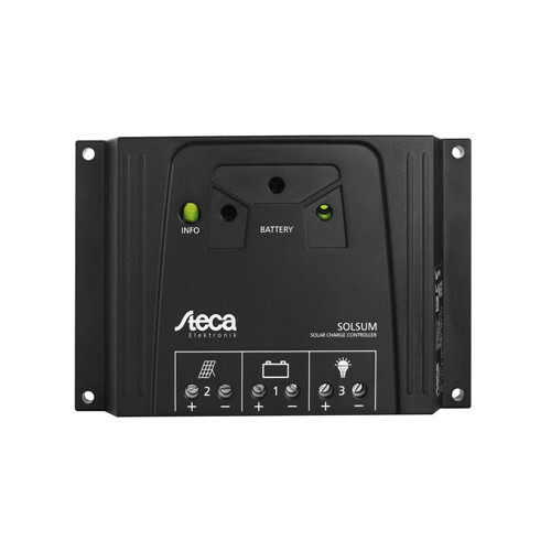 Solar Charge Controller Steca Solsum 1010 10A 12/24V LED display - Foto 1 di 2