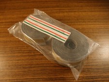 Cinta de manillar ciclismo Silva Nastro Piloti Black con tapones aluminio