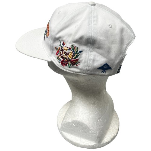 Gorra de béisbol LRG Lifted Research blanca cultivador bordada ropa de calle - Imagen 4 de 6