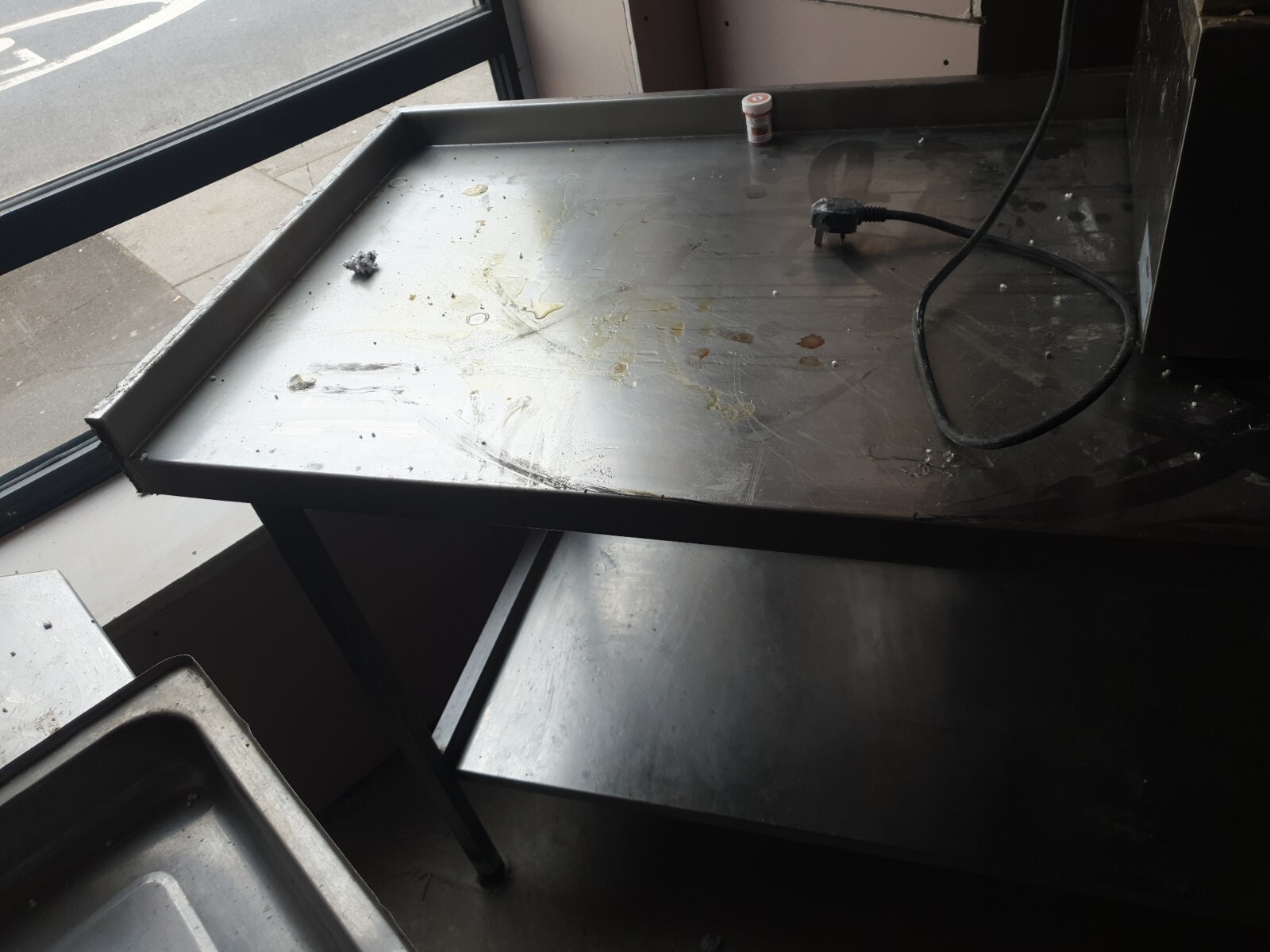 Stainless Steel Commercial Kitchen Table, Very Strong Table eBay