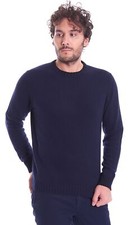 BROWN'S MEN'S CONTRAST CREW NECK SWEATER