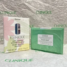 Clinique Soft-Pressed Powder Blusher in Pink Blush -Fullsize .26oz - NIB
