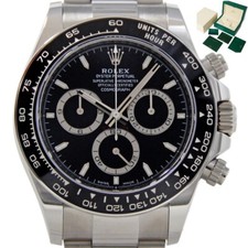 NEW Rolex 126500 Cosmograph Daytona Black Steel Ceramic *BOX/CARD2024* #RL634.24