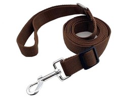 6FT/ 10FT Adjustable Dog Leash Nylon Dog Leashes for Medium Large Dogs 10FT B...