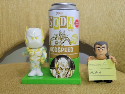 Godspeed - Glow Chase Figure - The Flash - Funko Soda GameStop Exclusive 1/2,500