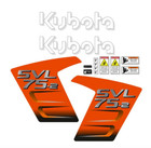 Kubota SVL 75-2 Later Style Decal Kit Skid Steer OEM SVL75-2  Replacement Decals