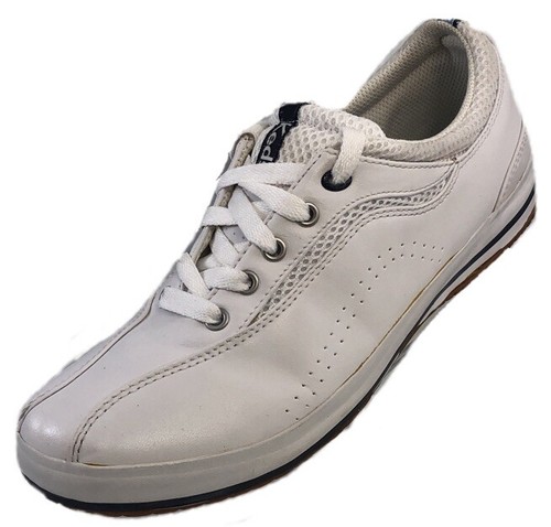 $69 Keds clásico para mujer Talla 8.5 Cuero Blanco Zapatillas Zapatos Para  Caminar | eBay