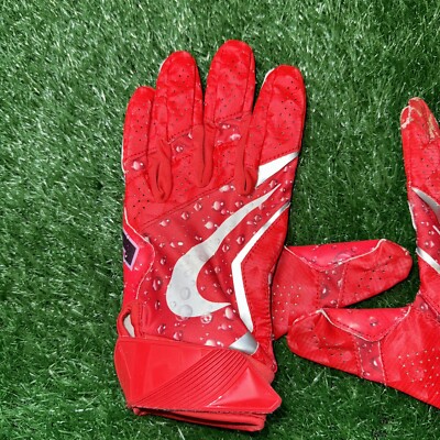 Nike Supreme Vapor Jet 4.0 Skill Football Gloves Size Medium Used