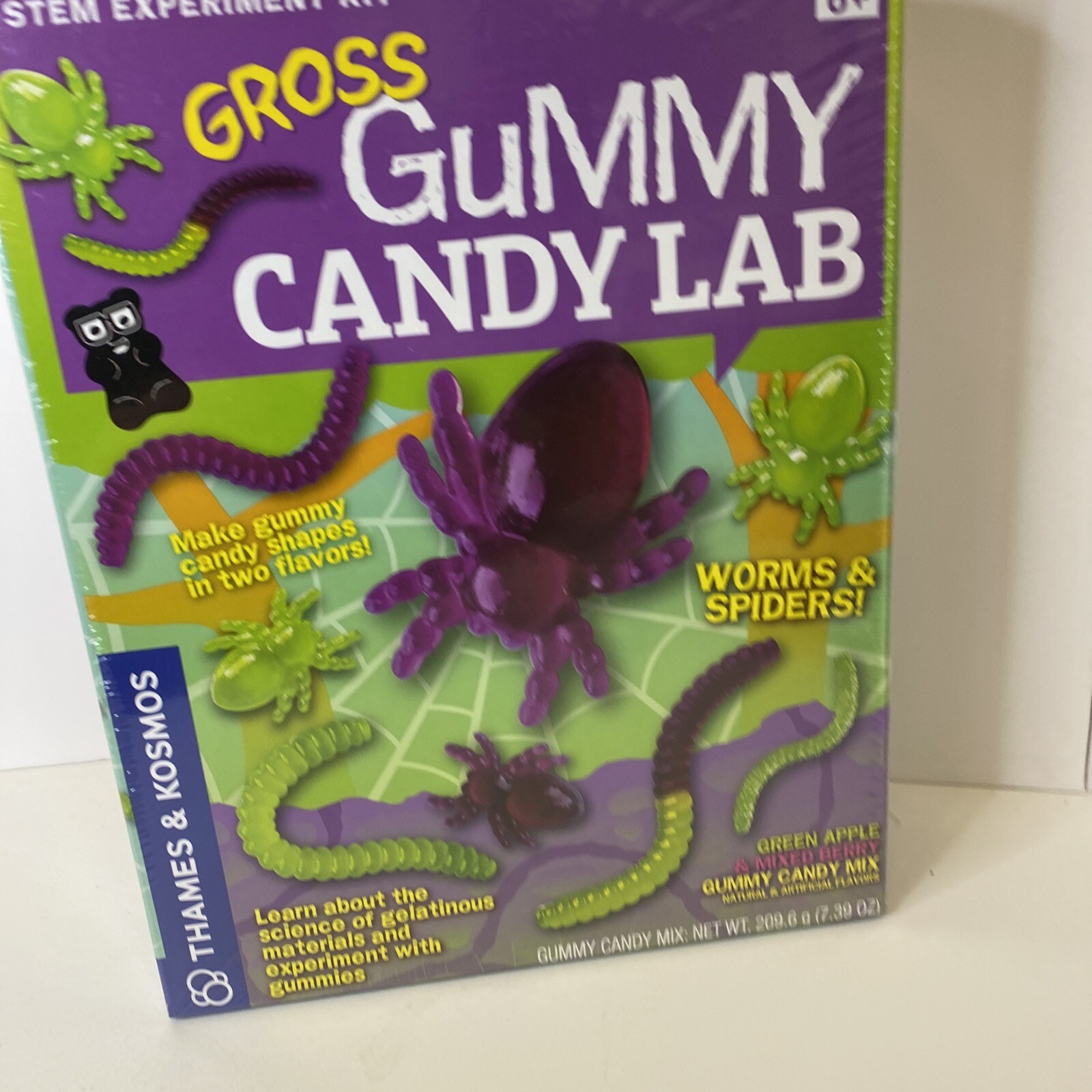 Gross Gummy Candy Lab, Thames & Kosmos, Halloween, Science Lab, Spiders, STEM B4 814743013469 eBay