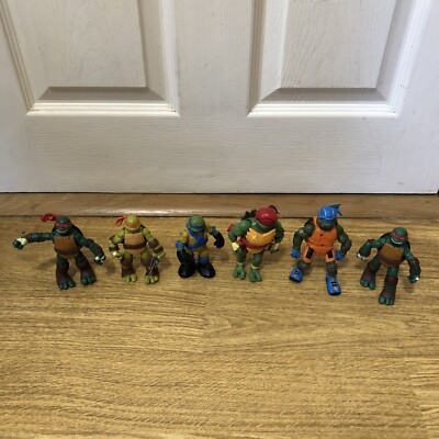 6 x TMNT Action Figuren Konvolut - tolle Figuren 