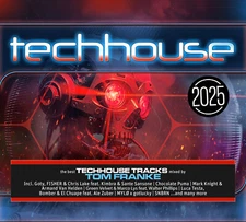 CD Tech House 2025 By Various Artists 2CDs