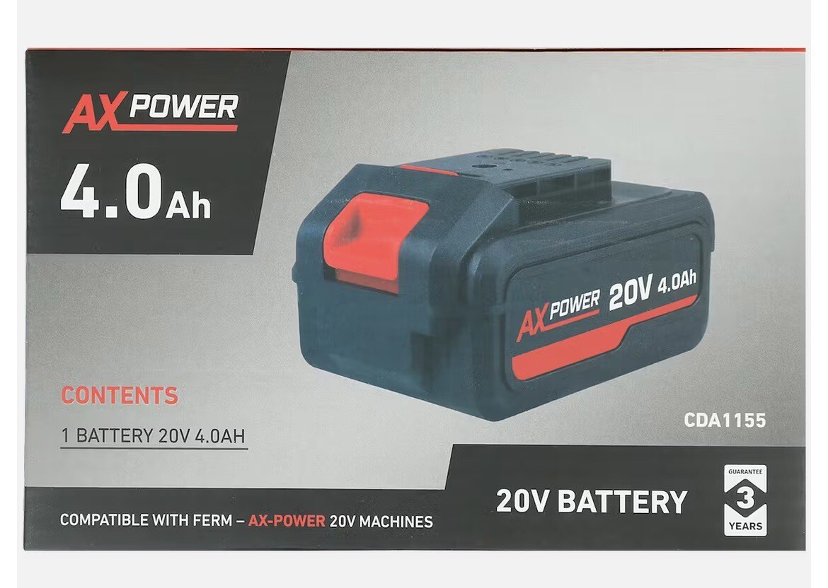 Batterie rechargeable AX-power haute capacité 3.7V avec protection court-circuit