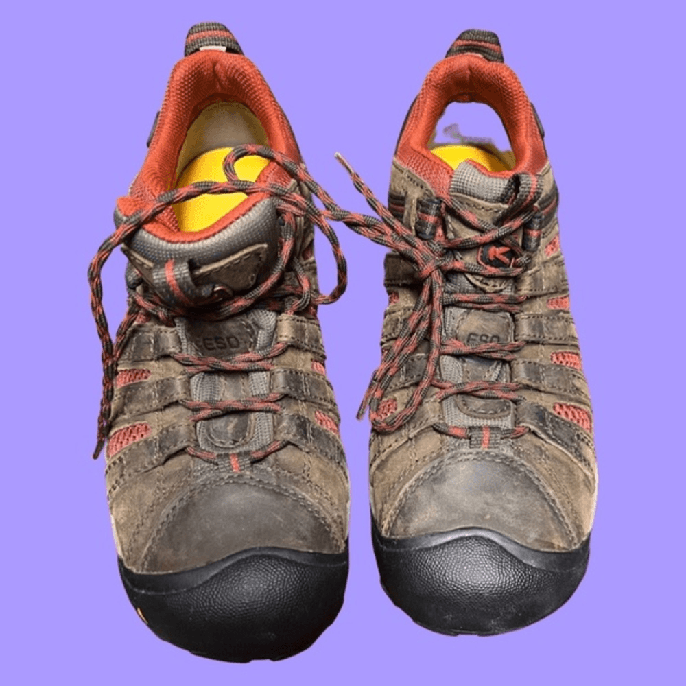 KEEN UTILITY scarpe donna Flint punta bassa morbida marrone