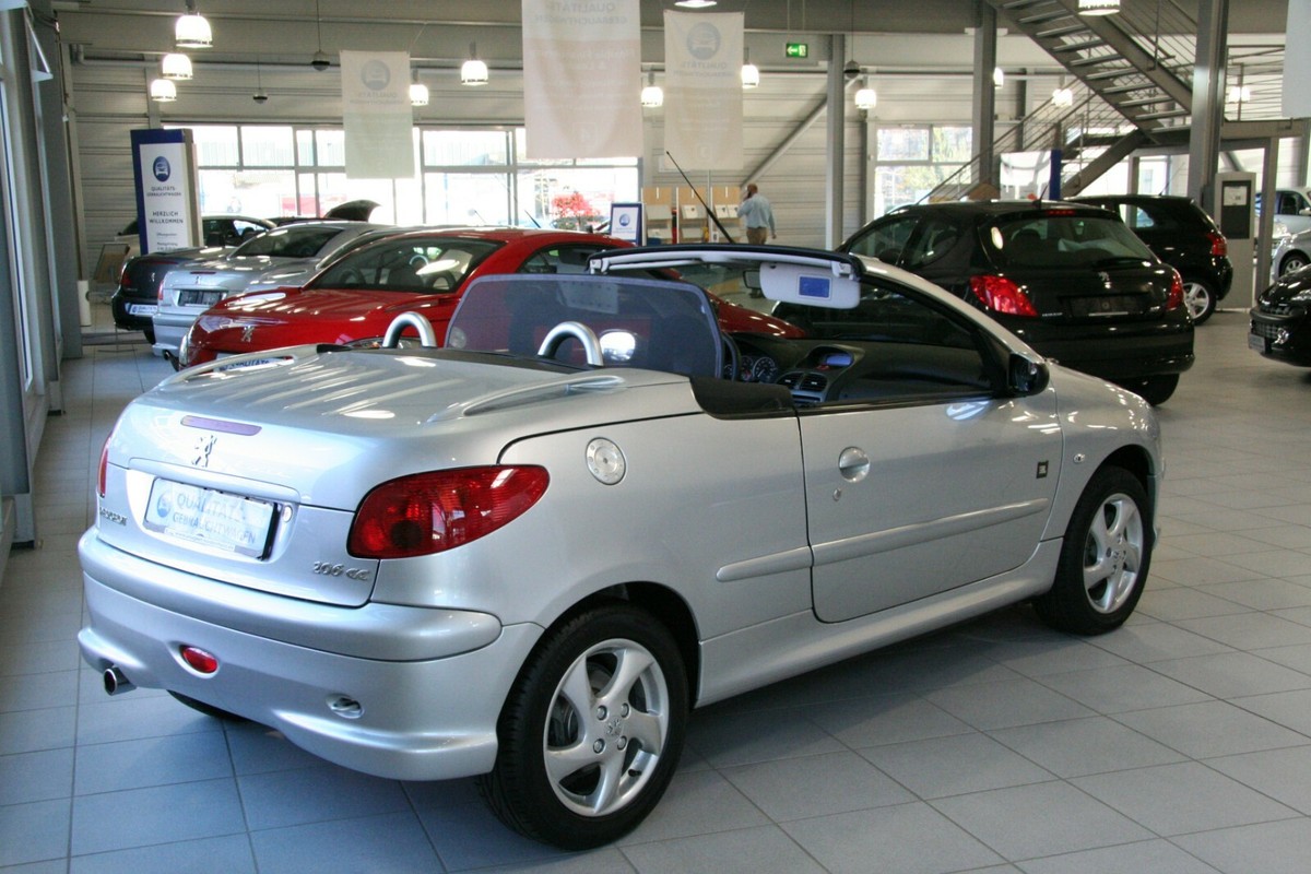 プジョー　206CC ウインドディフレクター　コレッツ TU5JP4改1.6Lターボエンジン!Vi-PEC制御!ムスケティア206WR