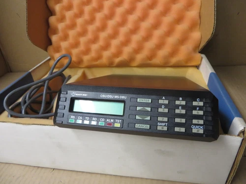 BLACK BOX # MT 144A CSU DSU MS DBU ISDN 1147.037L4 new in box unused