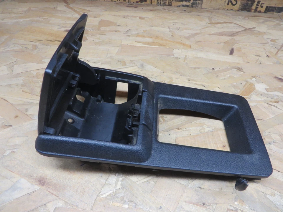INFINITI M30 M 30 90 1990 CENTER CONSOLE DECK w/ AUTO LID + LIGHT BLACK OEM - Image 4 of 4
