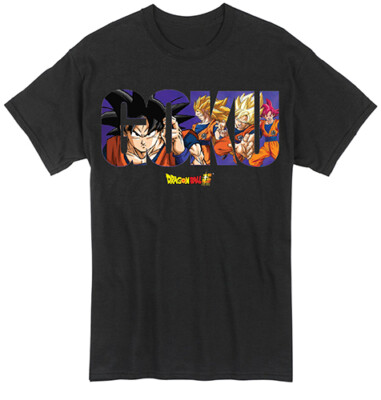 Legit** Dragon Ball Super Goku Saiyan Level Evolution Authentic T