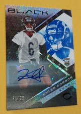 2022 Panini Black Football Kyler Gordon #160 Rookie Sapphire 31/35.