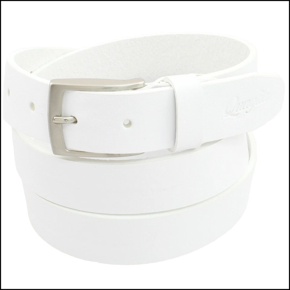 Cintura Uomo in vera Pelle Cinta Donna di Cuoio Artigianale Accorciabile da 3 cm - Immagine 2 di 4